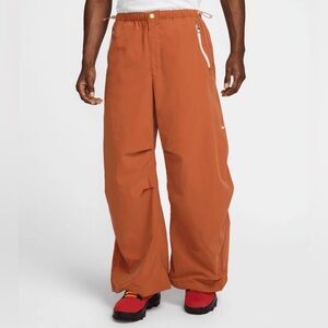 Nike Project F.R.O.G. Parachute Pants Mens Size M Rust Orange HJ3288-246 NWT